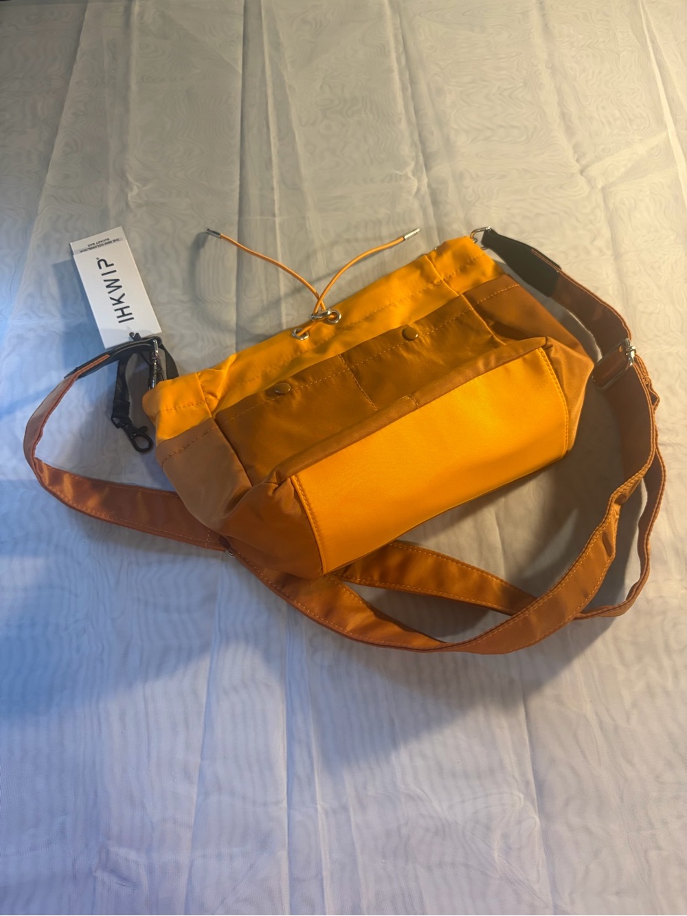 Orange Crossbody Shoulder Bag